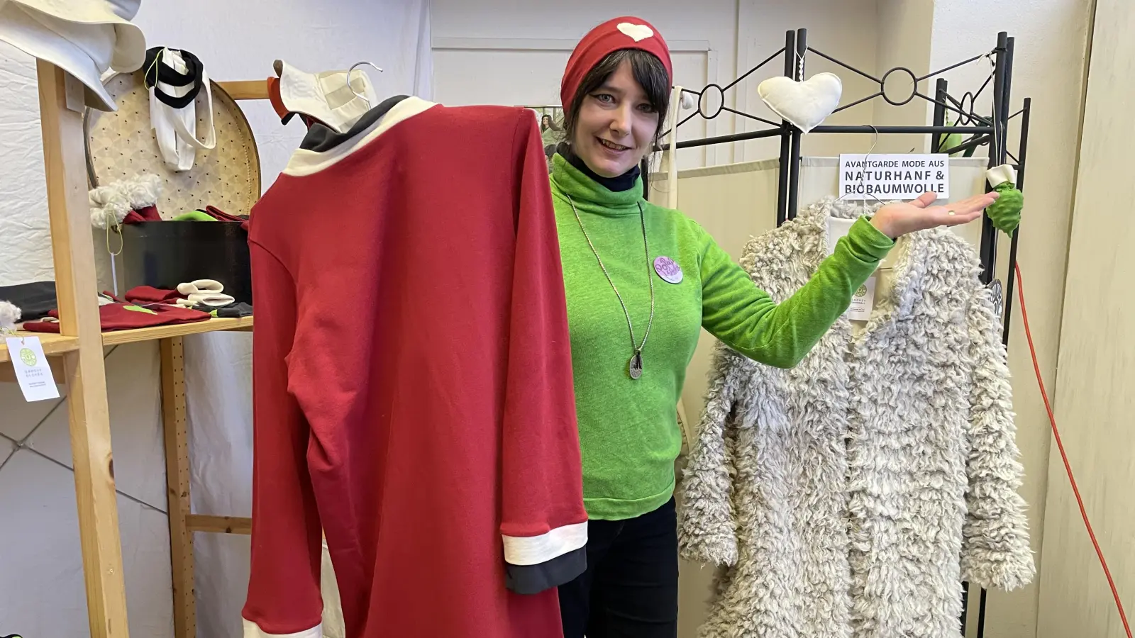 Ein wenig erinnern die Kleidungsstücke von „Illustrella” an die Kultrserie Star Trek. (Foto: pst)