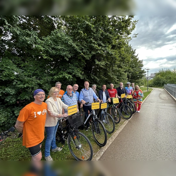 Die NordAllianz-Gemeinden Neufahrn, Eching, Graching, Ismaning, Ober- und Unterschleißheim sowie Unterföhring nahmen am Stadtradeln teil.  (Foto: © Gemeinde Neufahrn)