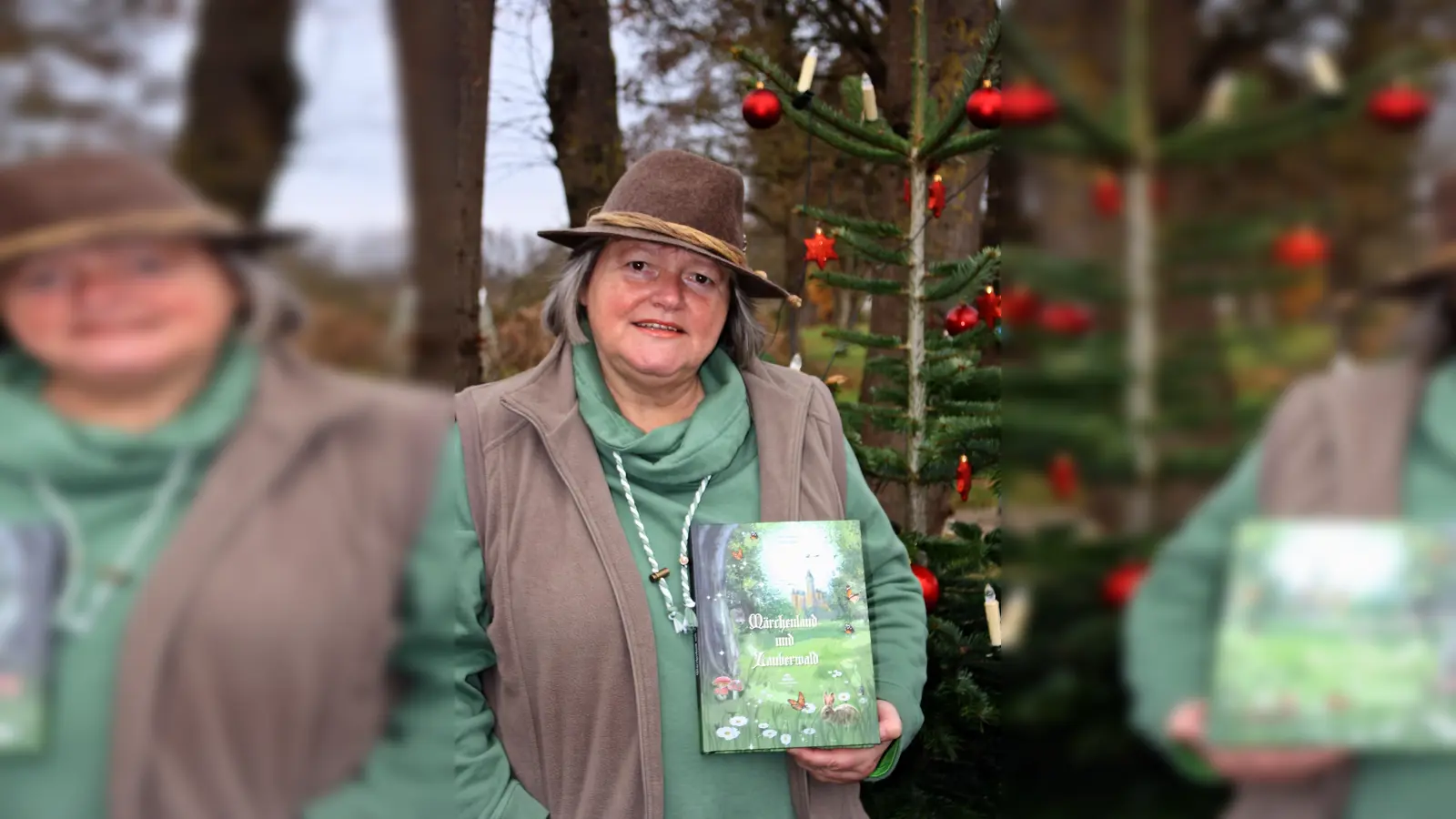 Die Autorin Karin Biela ist mit ihrer neuen Anthologie „Märchenland und Zauberwald“ zu Gast bei der Seniorengruppe „Oldies but Goldies“. (Foto: privat)