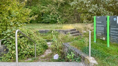 Seit Anfang 2018 ist das Kneipp-Becken an der Servetstraße außer Betrieb. (Foto: bb)