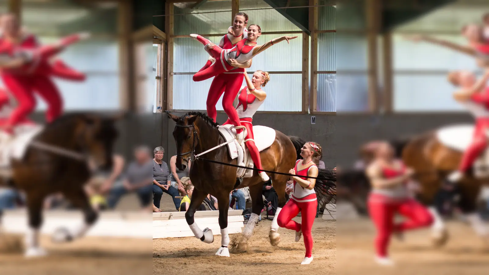 Am Wochenende ist mächtig was geboten auf dem Gelände des Voltigiervereines Ingelsberg. (Foto: Jutta Wolf)