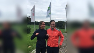 Neue Clubmeister: Denise Böhm und Dominik Mehr. (Foto: Rudolf Bertsch)
