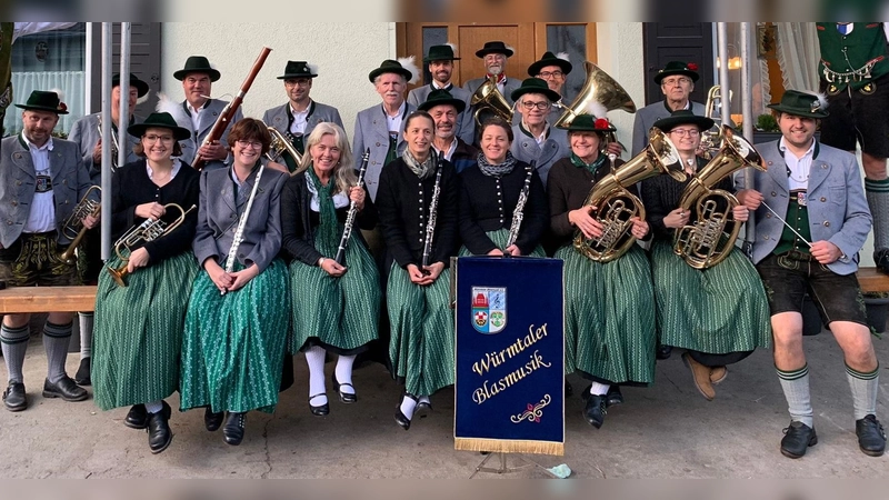 Die Würmtaler Blasmusik spielt am letzten Tag des Herbstfestes. (Foto: Würmtaler Blasmusik)