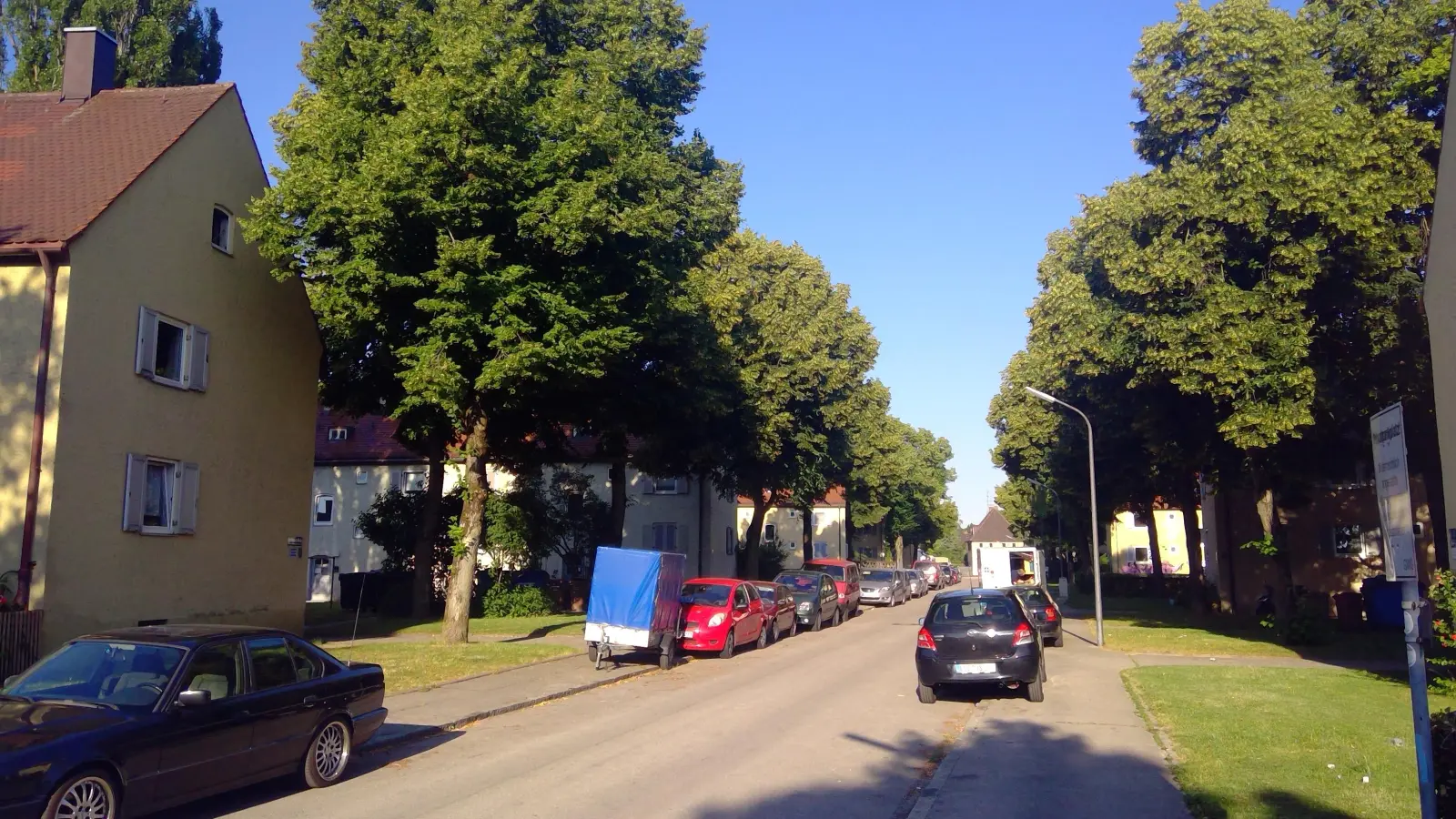 Die in den 1950er Jahren erbaute Haldenseesiedlung in Ramersdorf soll in ein zeitgemäßes Wohnquartier umstrukturiert werden. (Foto: bs)
