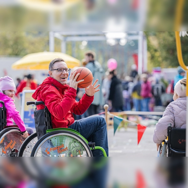 Selbstverständlich sind auch Inklusionssportarten sind beim Outdoorsport-Festival vertreten.  (Foto: ©wisthaler.com)