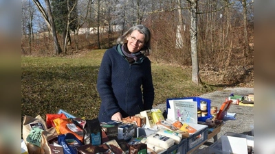 Der Wochenmarkt ist wieder im Aufwind, darüber freut sich Christiane Lüst, Sprecherin des Wochenmarkts in Söcking (Foto: Hauck)