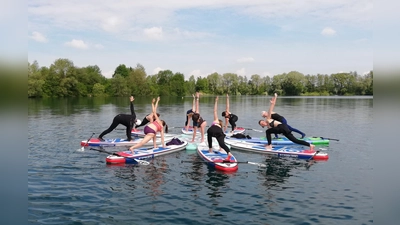 Yoga geht auch auf dem Wasser (Foto: privat)