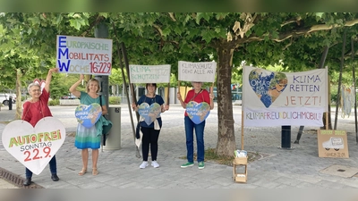 Die Omas for Future weisen auf die Europäische Mobilitätswoche hin, für die sie auch etwas geplant haben. (Foto: Omas for Future)