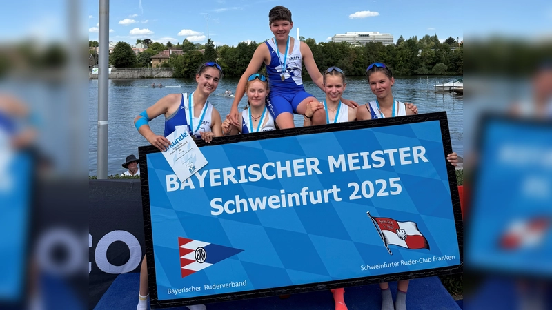 Der MRSV Starnberg war sehr erfolgreich war gewann einige Meistertitel: Heidi Hildmann, Mathilda Auras, Florentin Hingst, Marielena Keßel und Veronika Scheiner (von links) (Foto: Felix Feilen, MRSV)