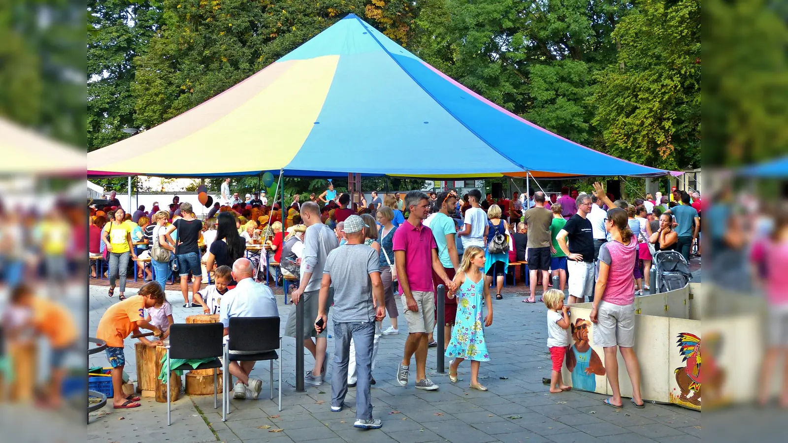 Buntes Programm für die ganze Familie auf dem Berg am Laimer Straßenfest am kommenden Sonntag, 8. September.<br> (Foto: VA)