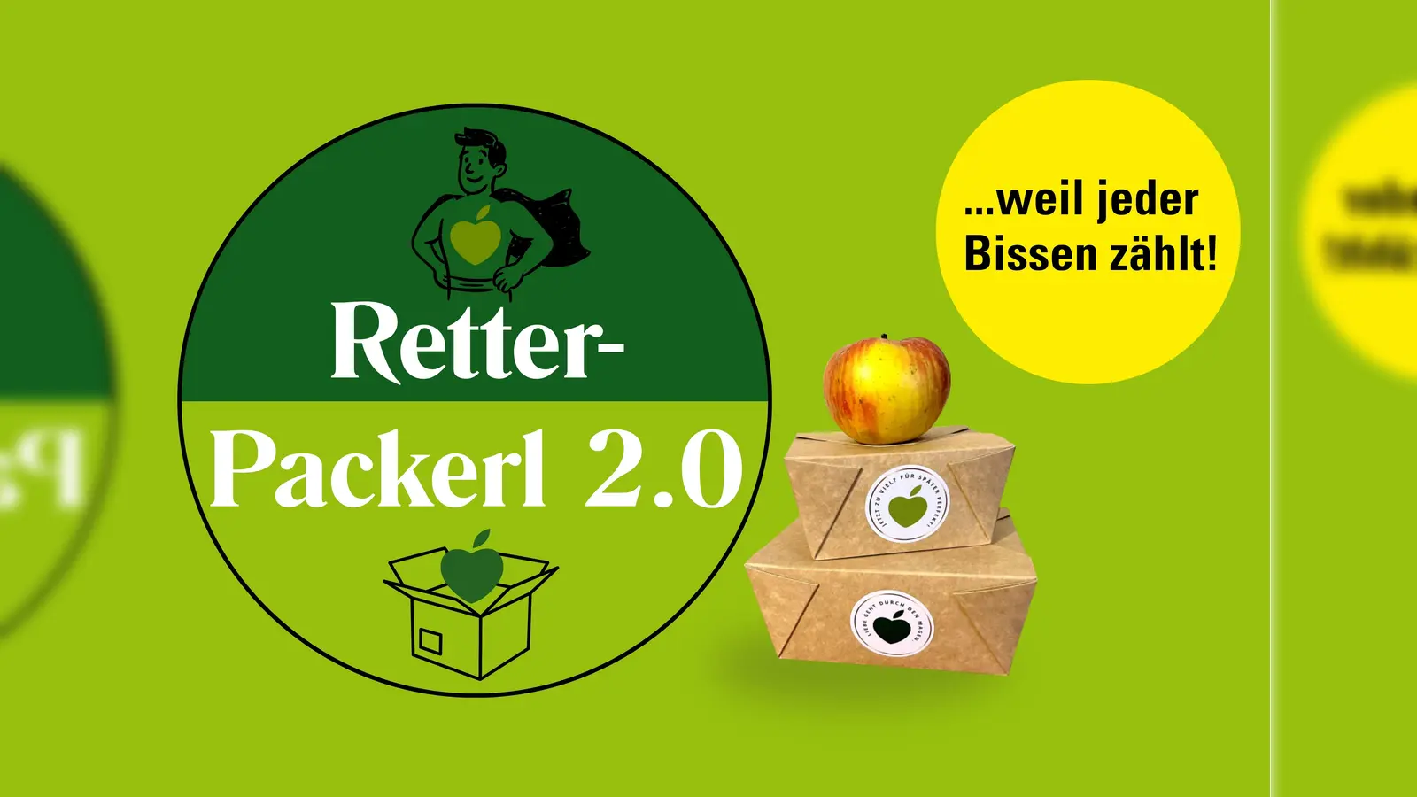 Mit den Retter-Packerl können übriggebliebene Lebensmittel vor dem Wegwerfen gerettet werden. (Foto: LfL)