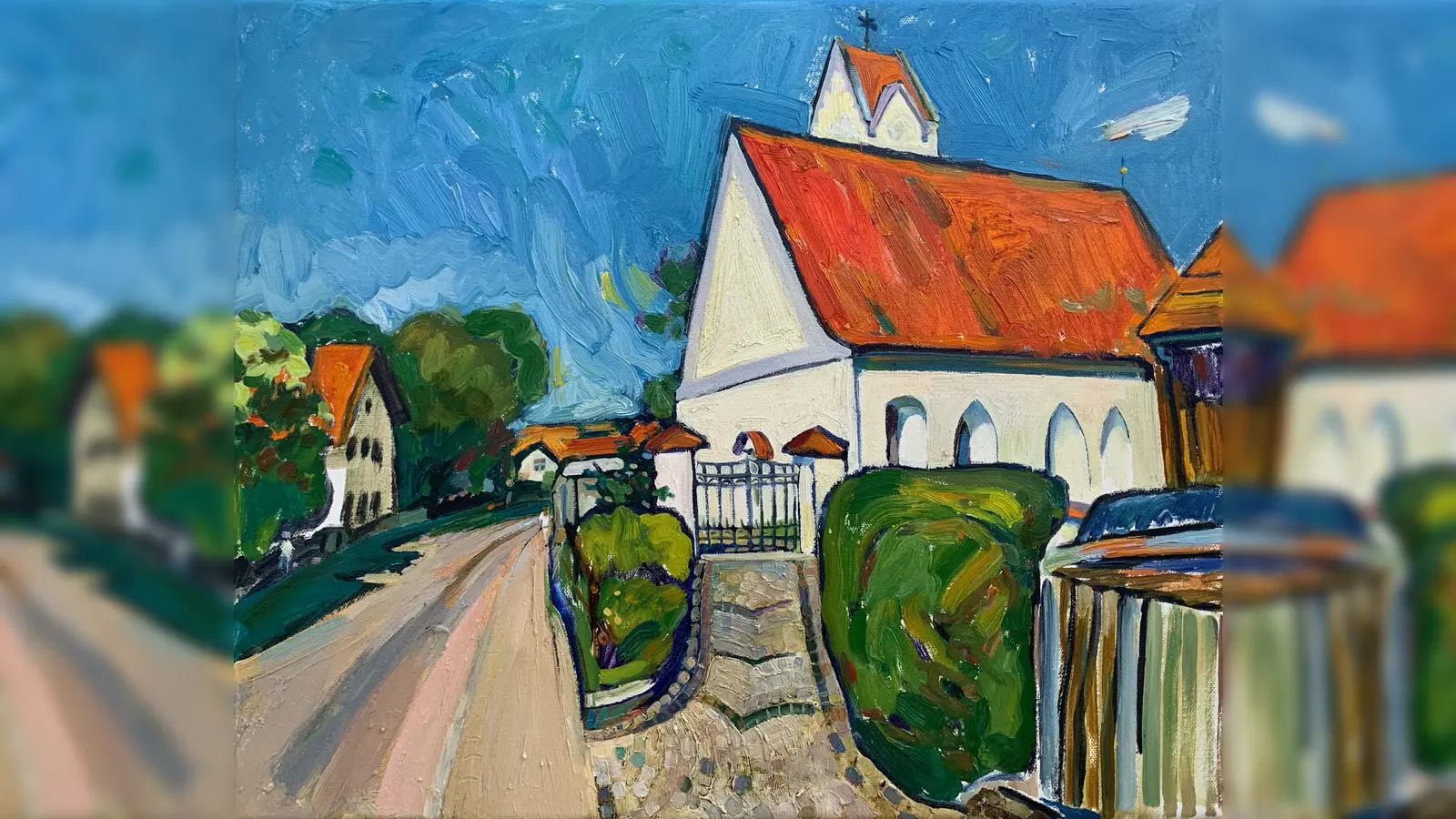 Die alte Neurieder Dorkirche. (Foto: Natalia Matveeva)