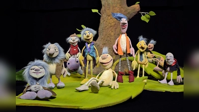 Das Figurentheater „Blattwinzlinge” ist am Sonntag, 18. Juni, um 11 Uhr im Zirkuszelt Herterichstraße zu erleben (für Kinder von 4 bis 10. J.). (Foto: Paul Pape)