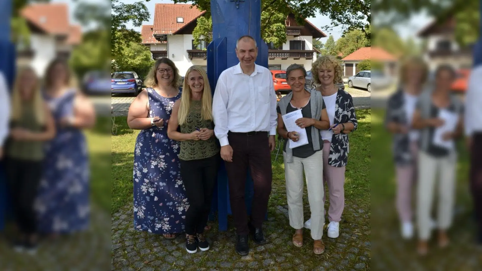 Monika Kröner, Alessandra Fiorenza, Harald Mansi, Judith N. Scheuring und Sabine Padberg (von links). (Foto: mka)
