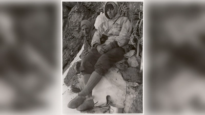 Historischer Moment der Alpingeschichte: Die deutsch-österreichische Seilschaft um Anderl Heckmair bei der Erstdurchsteigung der gefürchteten Eiger Nordwand 1938.  (Foto: Archiv des DAV, München)