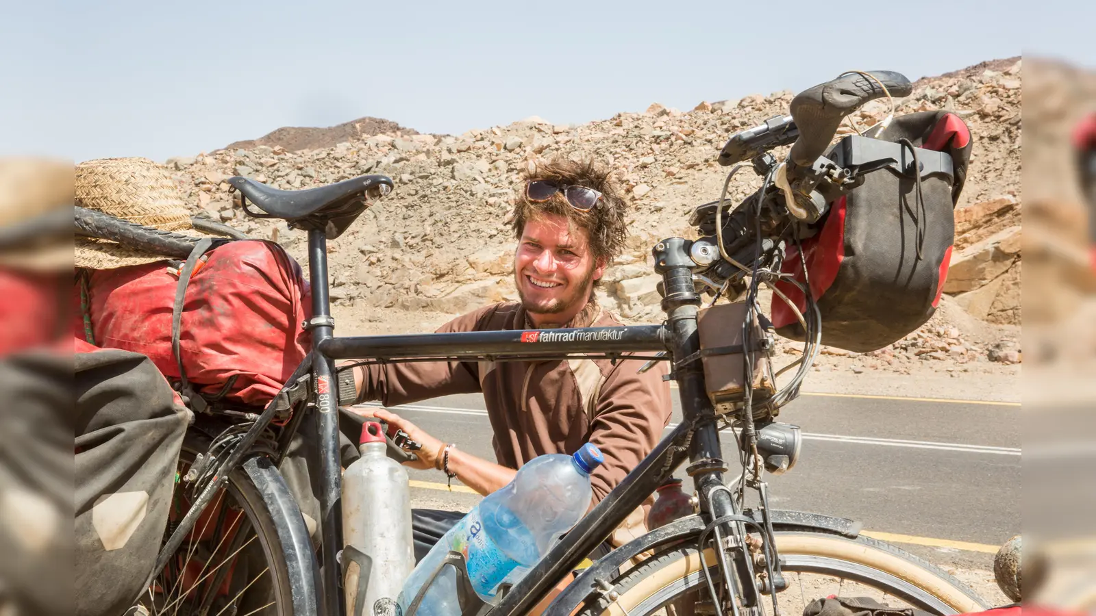 Der sympathische Globetrotter lädt zum Film mit anschließendem Gespräch ein. (Foto: Anselm Pahnke)