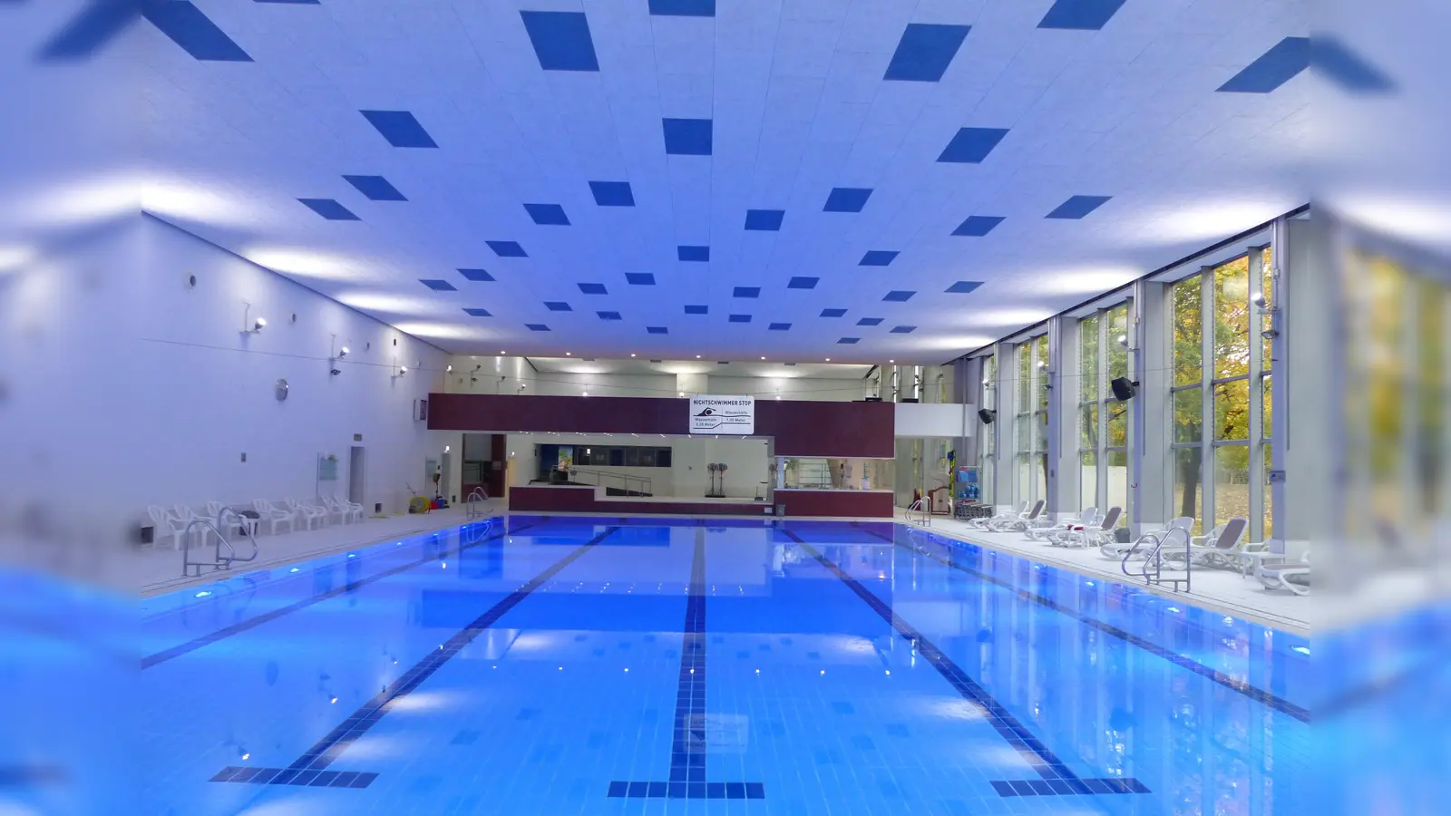 Das Germeringer Hallenbad war seit März wegen Sanierungsarbeiten geschlossen. (Foto: Stadtwerke)