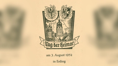Schon 1952 wurde in Erding der Tag der Heimat begangen. Damals war das Erdinger Land zur neuen Heimat vieler vertriebener Landsleute geworden. (Foto: Museum Erding)