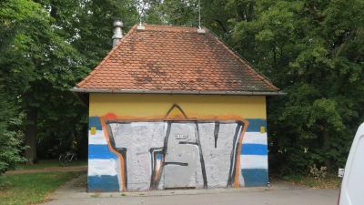 Das kleine Häuschen am Agricolaplatz soll von Profis neu gestaltet werden. (Foto: Gerhard Laub)