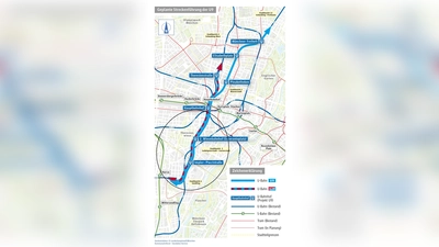 Die für die U9 geplante Streckenführung. (Foto: LHM)