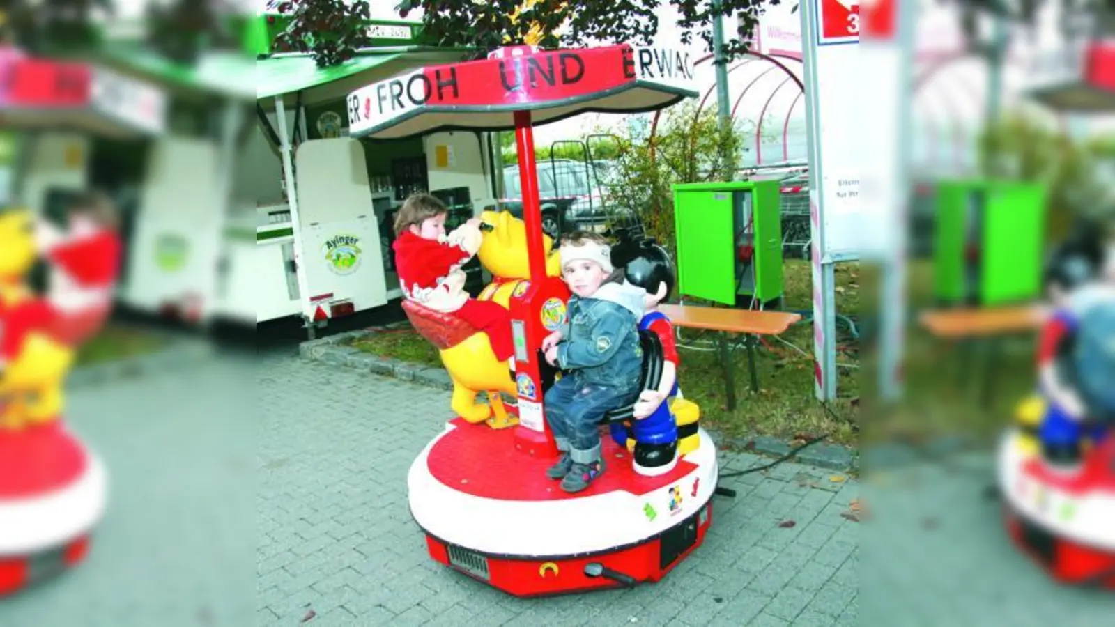 Highlight für die ganz Kleinen war das Mini-Karussell. (Foto: us)