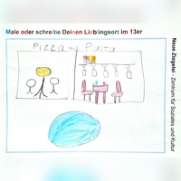 Kreativ, fantasievoll und informativ sind die Lieblingsorte von Bogenhausern auf DINA4-Papier mit Farbstiften gemalt oder beschrieben worden. (Foto: Neue Ziegelei)