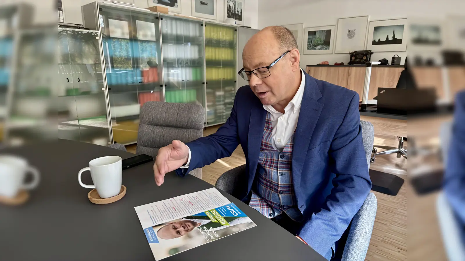 Bürgermeister Hermann Nafziger wird wieder für die CSU Planegg ins Bürgermeisterrennen gehen. Mehrheitlich wählte ihn der Ortsverband zum Kandidaten. (Foto: Ulrike Seiffert)