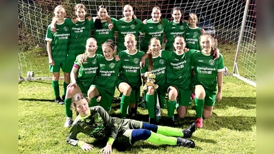 Die U15-Juniorinnen des FC Fasanerie-Nord überwintern als Spitzenreiter der Bezirksliga. (Foto: Klaus Steber)