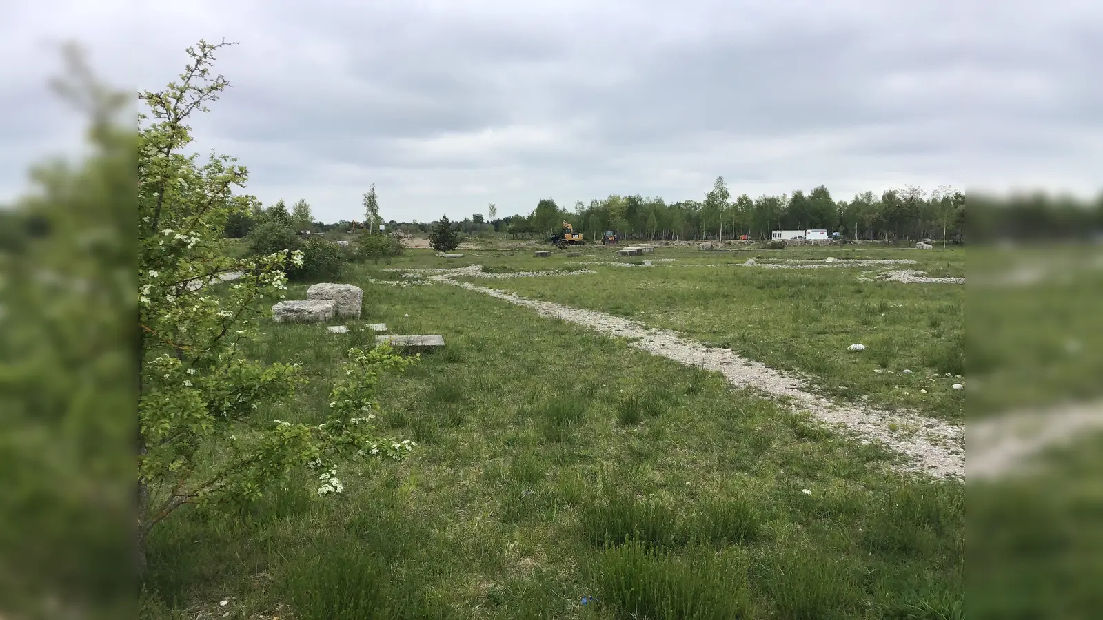 Bei schönem Wetter werden die Übungen draußen durchgeführt.  (Foto: Daniel Mielcarek)