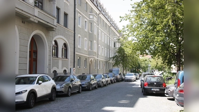 Die Fuggerstraße gehört zu einem der neuen Parklizenzgebiete. (Foto: job)