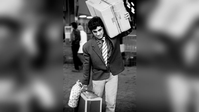 Dimitri Soulas, Ankunft am Münchner Hauptbahnhof, 1968. (Foto: © Münchner Stadtmuseum)