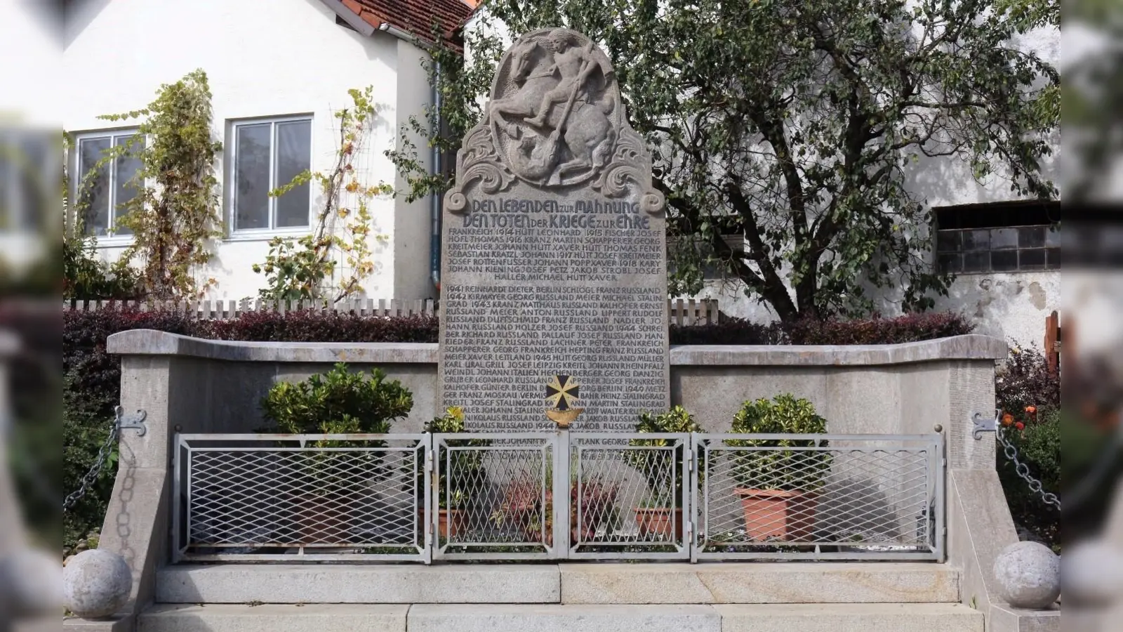 Gedenken und erinnern: Der Krieger-und Soldatenverein Günzenhausen feiert heuer hundertjähriges Bestehen. (Foto: VA)