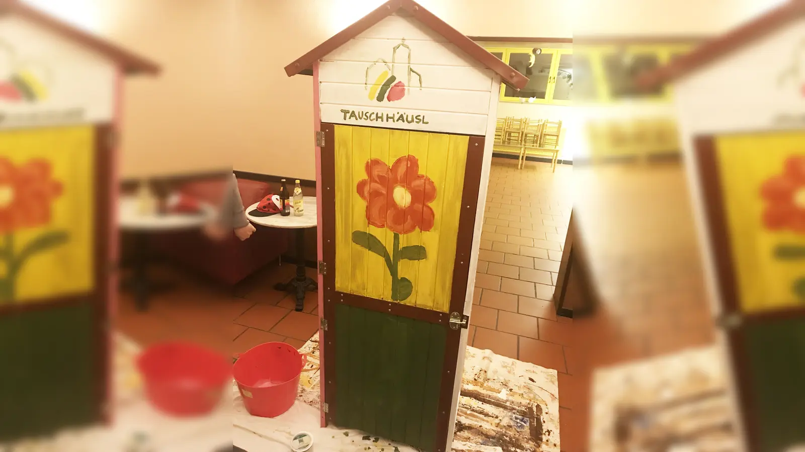 Das neue Tauschhäusl lädt ein. (Foto: VA)