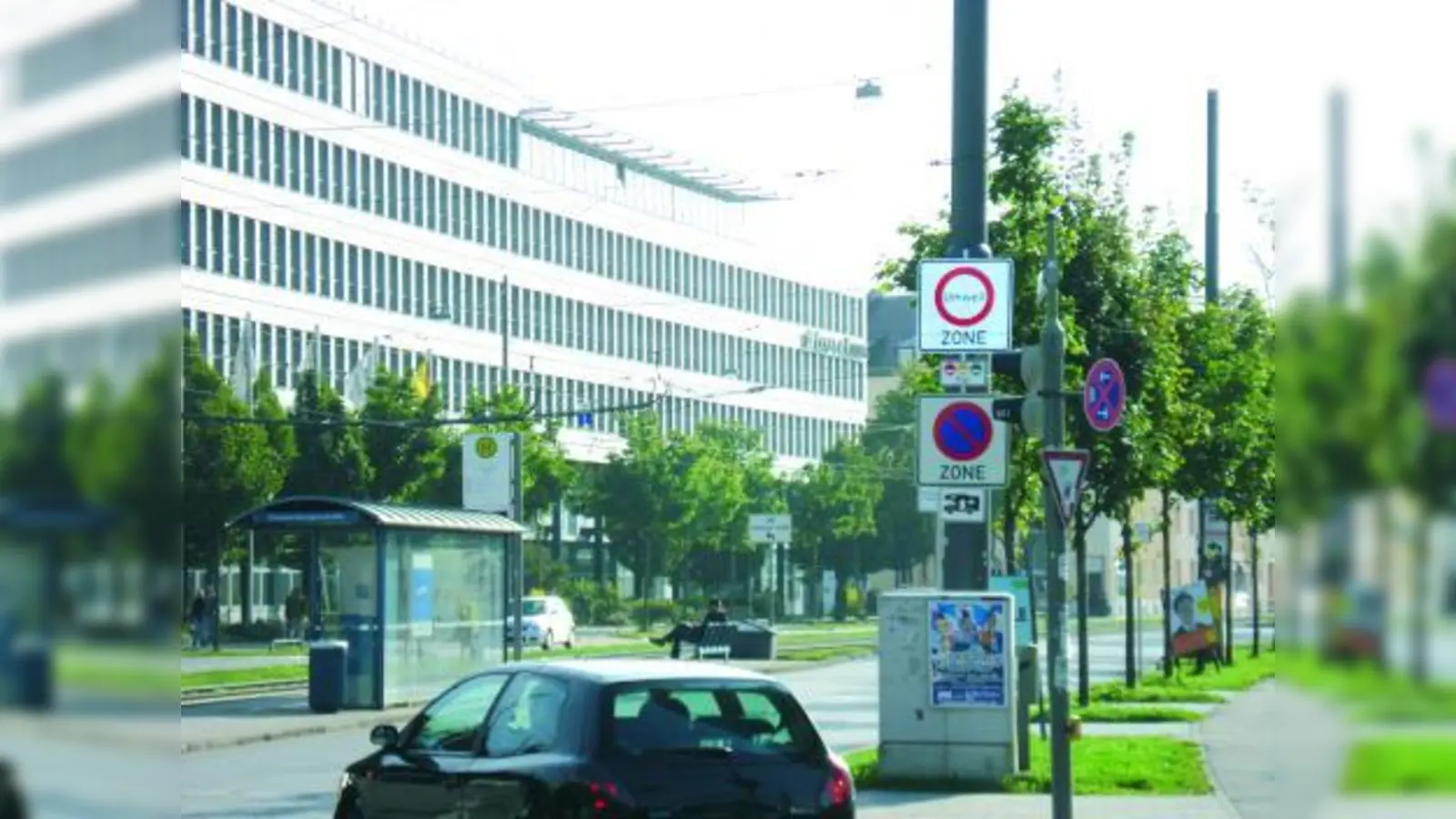 Ab 1. Januar gilt innerhalb des Mittleren Rings: Einfahrt nur mit Feinstaubplakette. (Foto: pi)