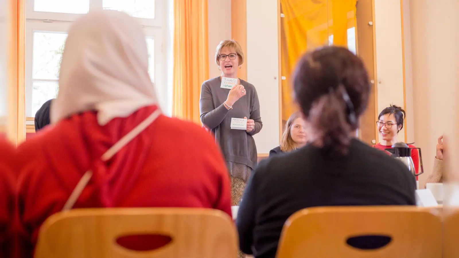 Mama lernt Deutsch beteiligt sich an der Münchner FreiwilligenMesse am Sonntag, 16. März, im Neuen und Alten Rathaus am Marienplatz. (Foto: FöBE)