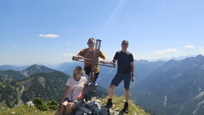 Auf der Hochblasse auf 1989 Meter Höhe. (Foto: privat)