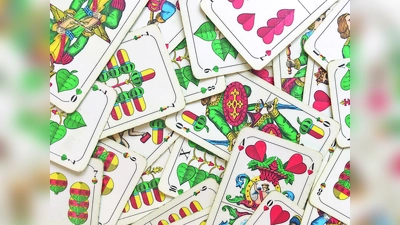 Bayerisches Blatt: Beim Schafkopfen gibt es pro Spiel insgesamt 120 Punkte zu holen. (Foto: lsc)