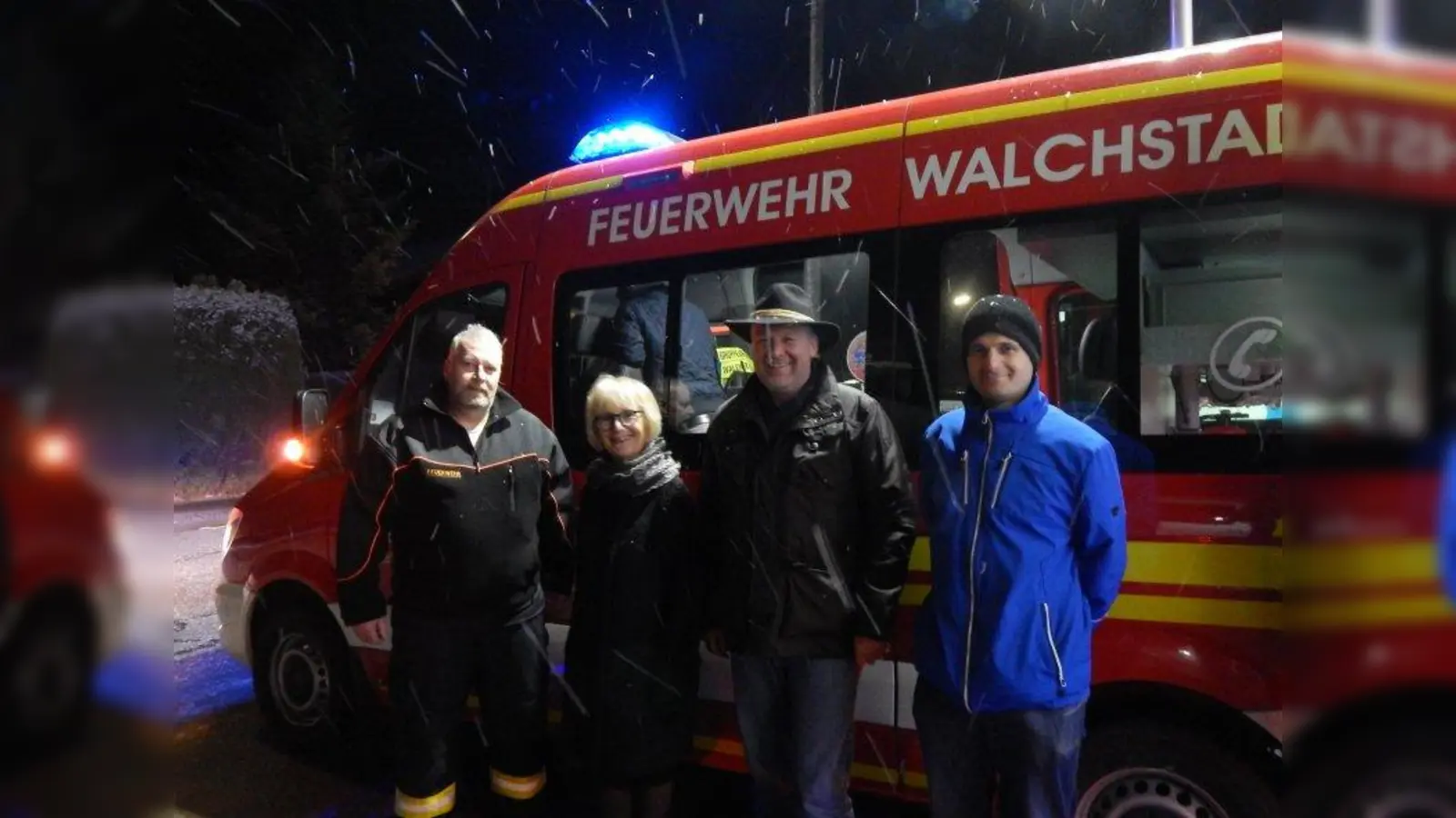 Bestens gerüstet ist die Feuerwehr Walchstadt dank des neuen Transporters. (Foto: Feuerwehr Walchstadt)