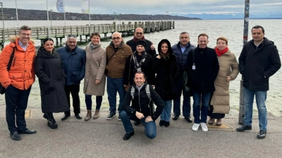 Eine armenische Delegation war zu Gast in Starnberg und informierte sich unter anderem über erneuerbare Energien. (Foto: GIZ)