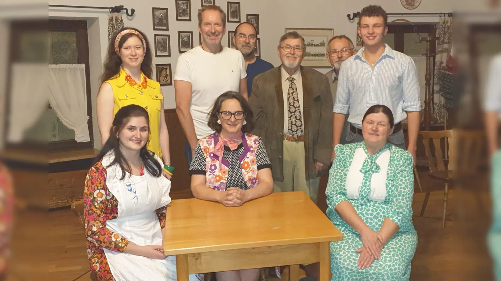 Die Laienspielgruppe des Heimat- und Trachtenvereins Weilheim. spielt das Theaterstück „Bäckermeister Striezl” der <br>Anbei finden Sie einen Text sowie ein Bild.  (Foto: Verein)