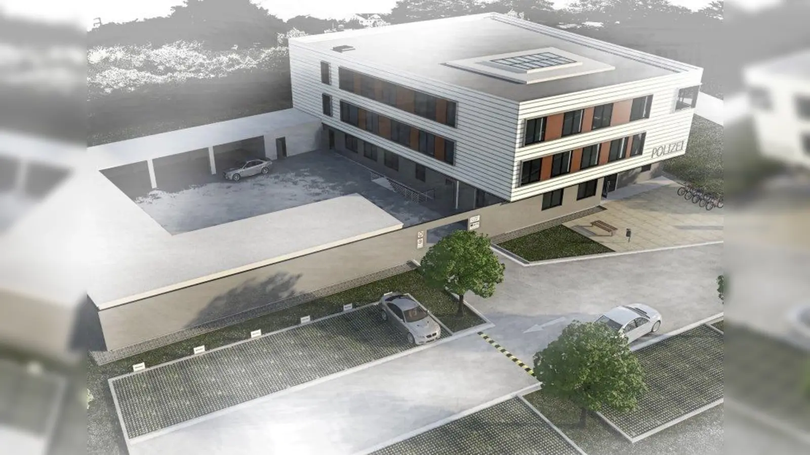 Das Modell der neuen PI 45. Es ist innerhalb von zwei Jahren in die Realität umgesetzt worden. (Foto: Staatliches Bauamt München 1)