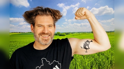 Der bayerische Kabarettist Vogelmayer tritt am Tag der Deutschen Einheit beim Alten Wirt in Neuching auf.  (Foto: VA)