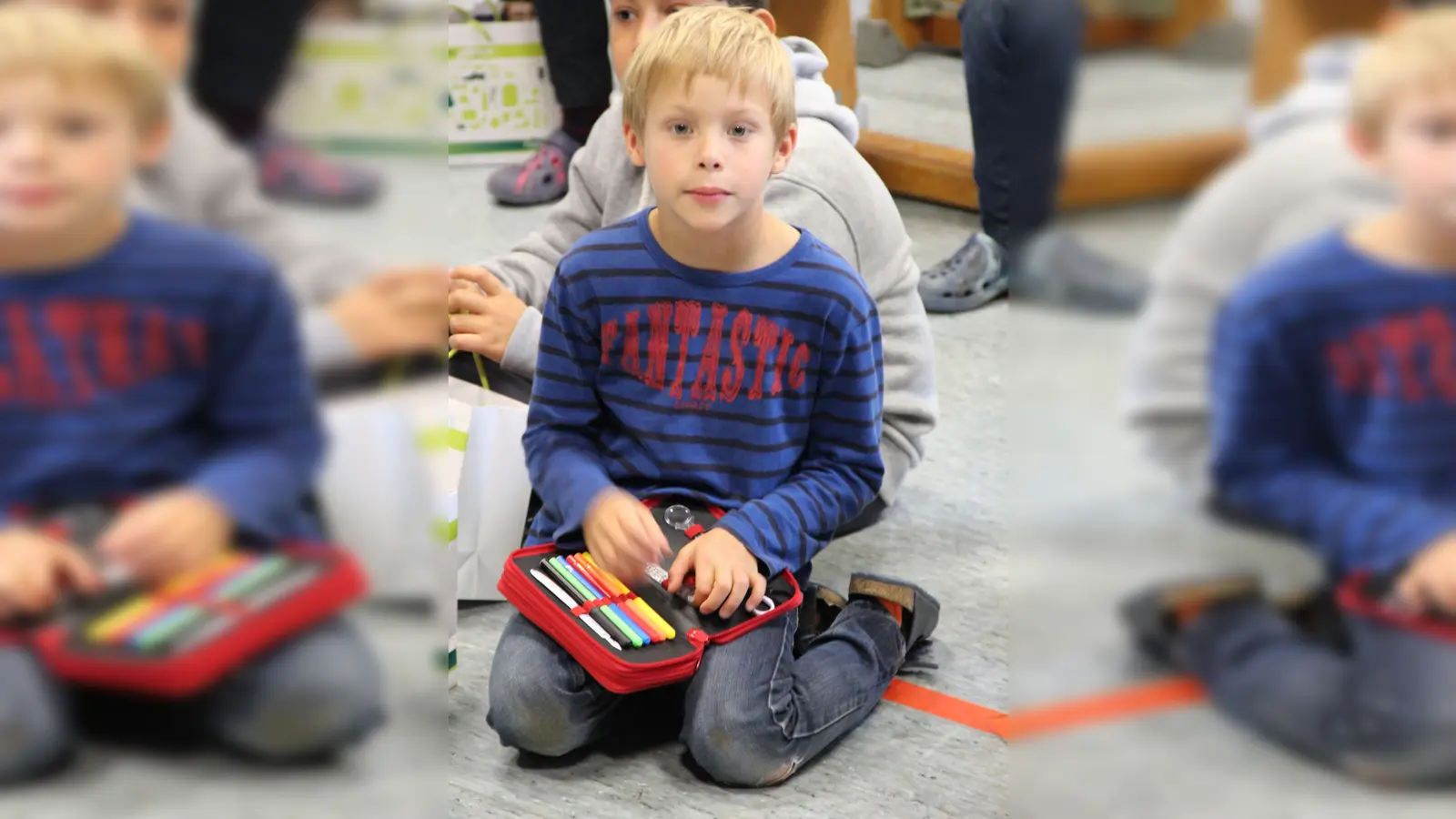 Die Deutsche Lebensbrücke möchte Kindern zum Schulstart Federmapperl schenken. (Foto: Deutsche Lebensbrücke)