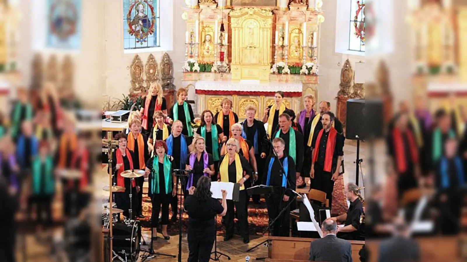 Der GoSpiRhy-Chor lädt zu einem Gospelkonzert nach Sauerlach und Hofolding ein.  (Foto: VA)