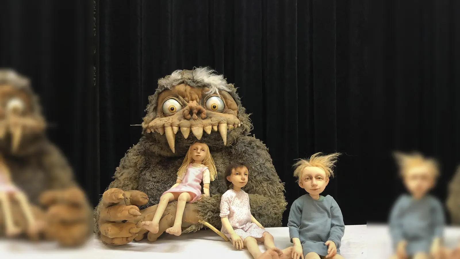 Das Figurentheater Zitadelle zeigt am 19. Oktober um 19.30 Uhr für Kinder und Jugendliche ab 12 Jahren „Der Yark”, ein Stück über ein Monster, das gern kleine Kinder frisst. Aber nur die netten... (Foto: Anna Wagner-Fregin)