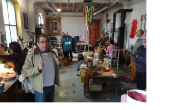 Manche Besucher des Reparatur-Cafés kamen nur, um zu schauen. (Foto: Hirtl)