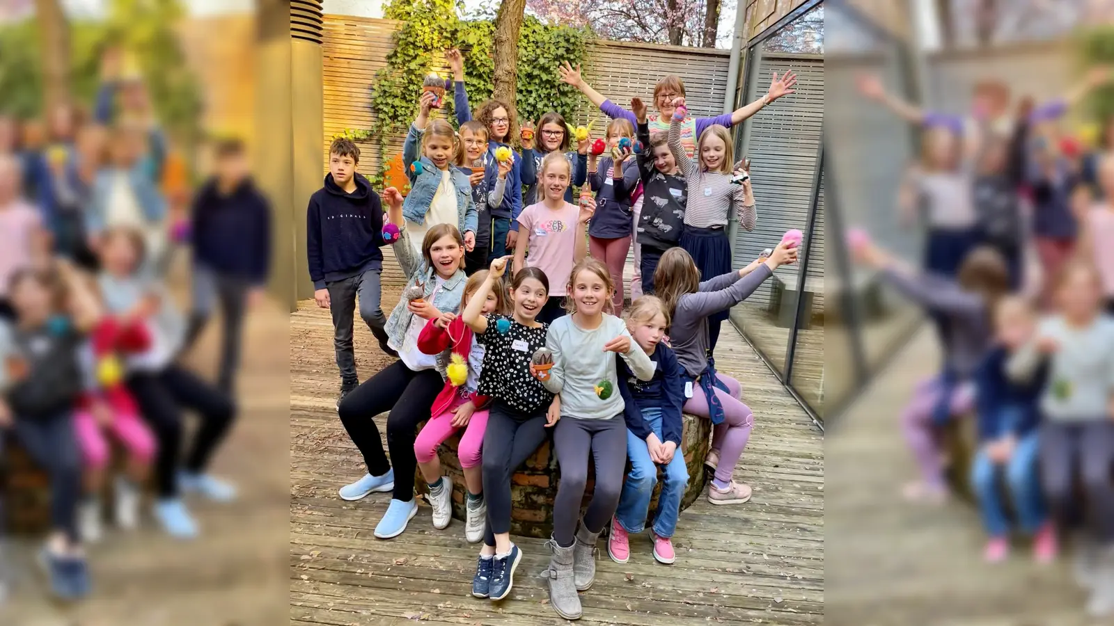 Bei der Osterbastelaktion im Museum entstanden tolle Kunstwerke. (Foto: Stadt Erding)