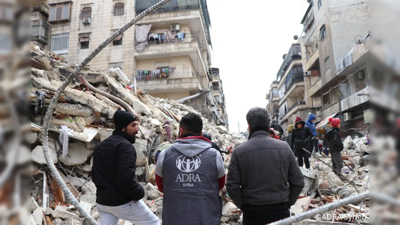 Die Aktion Deutschland Hilft – ein Bündnis von mehr als 20 Hilfsorganisationen – ist seit Tag 1 der Katastrophe im Einsatz für die Menschen, die von den schweren Erdbeben in de Türkei und in Syrien betroffen sind. <br> (Foto: ADRA Syrien)