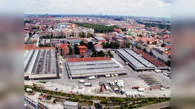 Das Schlacht- und Viehhofgelände könnte zu einem Mischgebiet mit Wohn- und Gewerbenutzung werden - samt einem Gewerbehof für die von Verdrängung bedrohten Handwerksbetriebe im Viertel. (Foto: job)