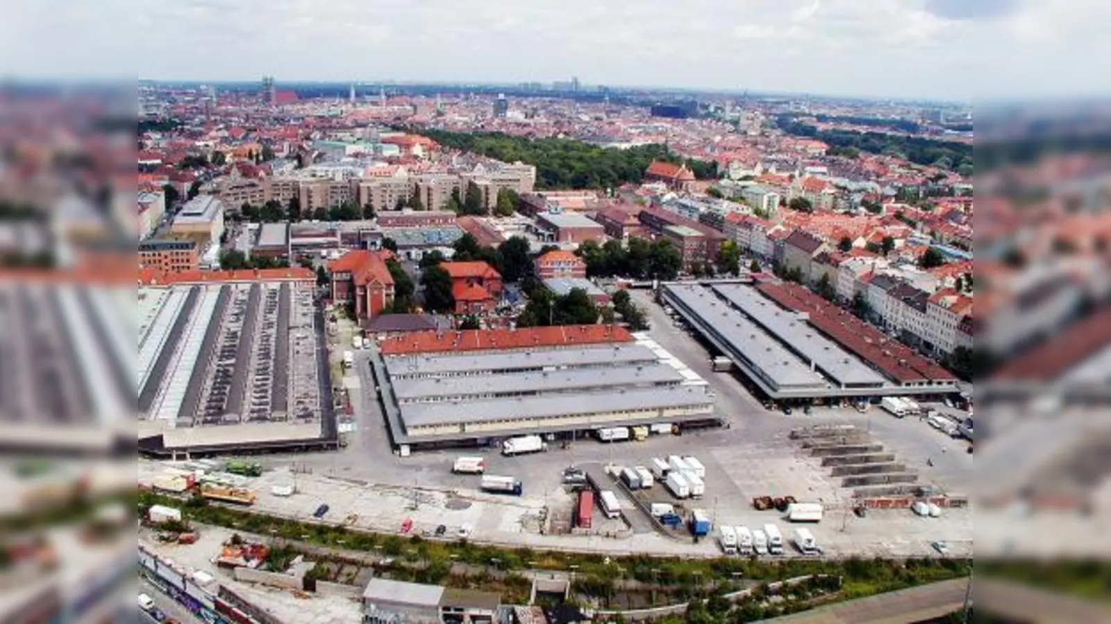 Das Schlacht- und Viehhofgelände könnte zu einem Mischgebiet mit Wohn- und Gewerbenutzung werden - samt einem Gewerbehof für die von Verdrängung bedrohten Handwerksbetriebe im Viertel. (Foto: job)